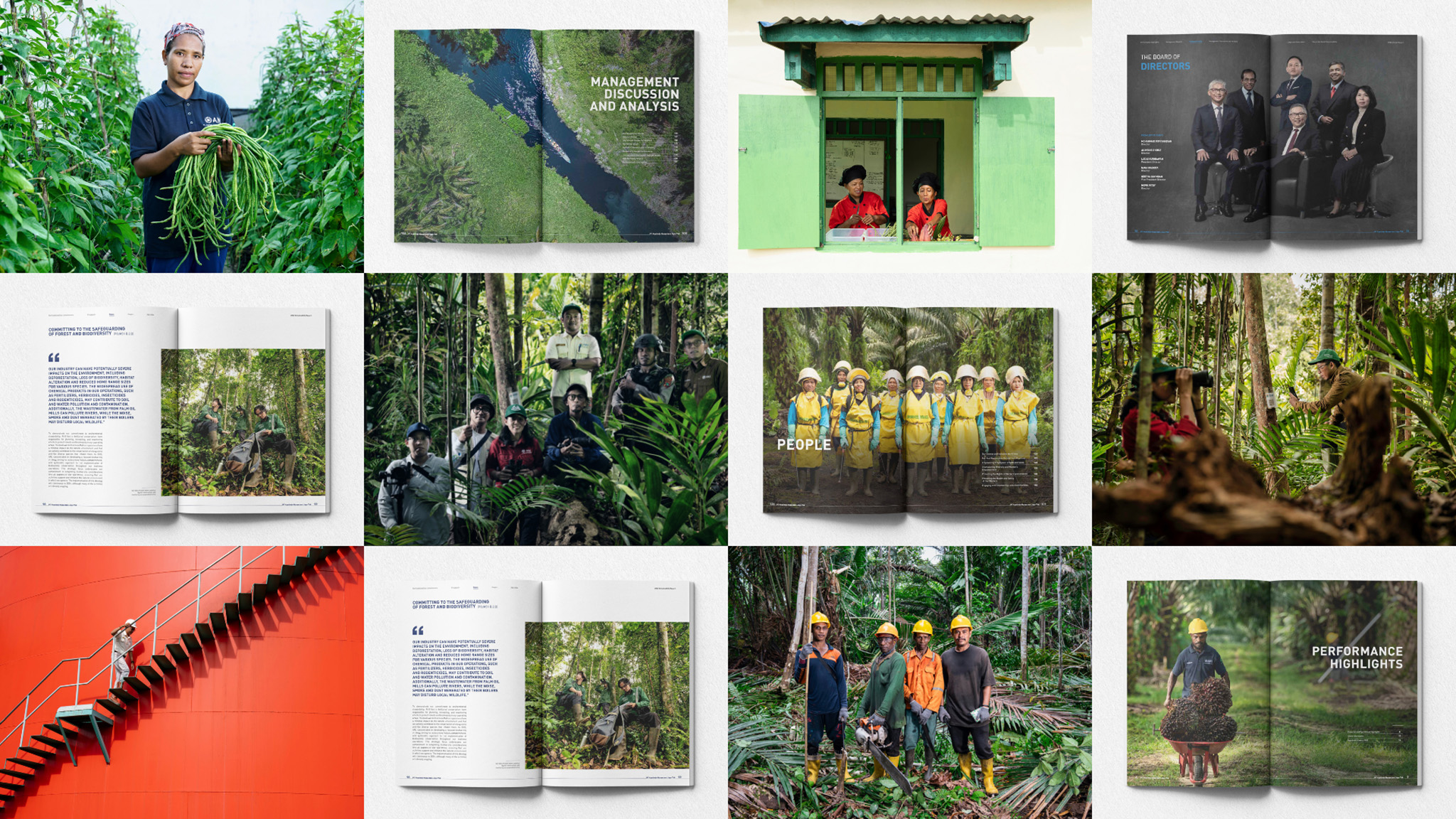 Commercial & Corporate Photography of Sustainability Reports (ESG) for ANJ by Ahmad Zamroni